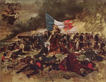 パリ包囲 1870 軍事 ジャン・ルイ・エルネスト・メソニエ アーネスト・メソニエ アカデミック Oil Paintings